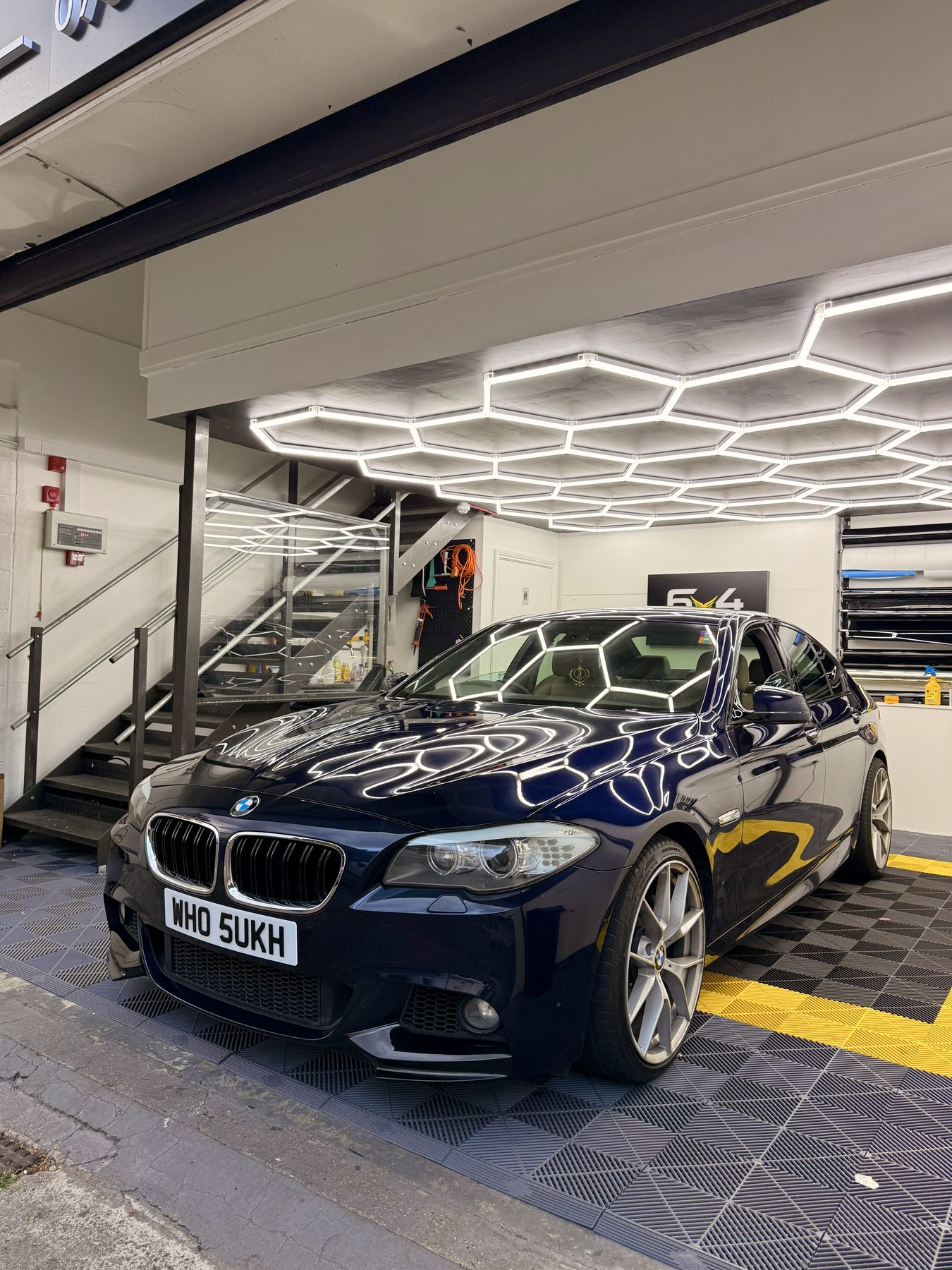 BMW 5 Series with corrected, ceramic-coated paintwork